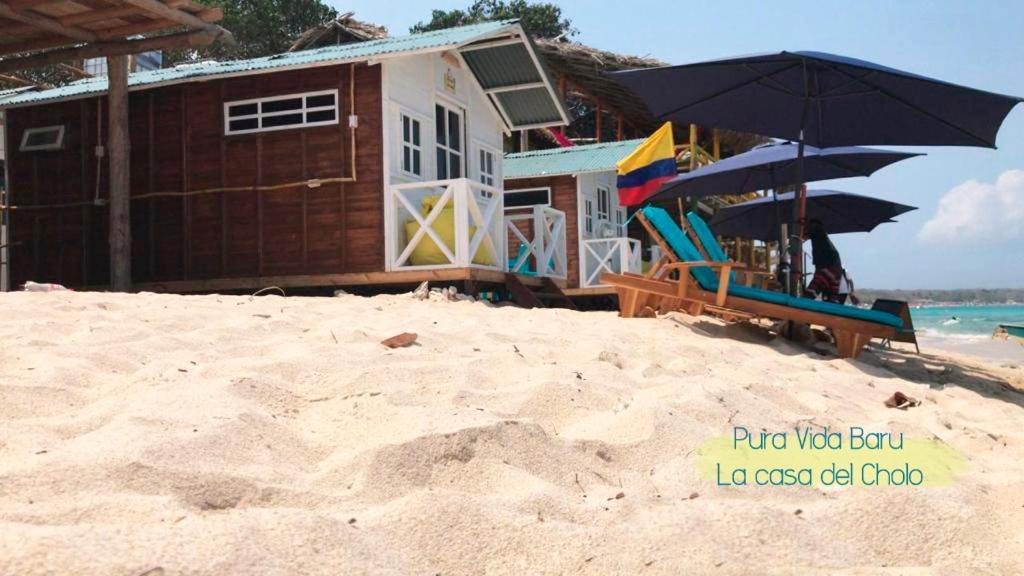 Pura Vida Baru - La Casa Del Cholo Hotell Pendales Eksteriør bilde